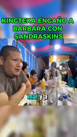 Sandraskins se metió en la relación  de kingetka y Barbara #kingteka #sandraskins #smashdota #dota2 #fyp #cachudo #666