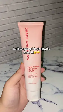 Grace and glow bringhtening body serum #graceandglow #fyp #serum 