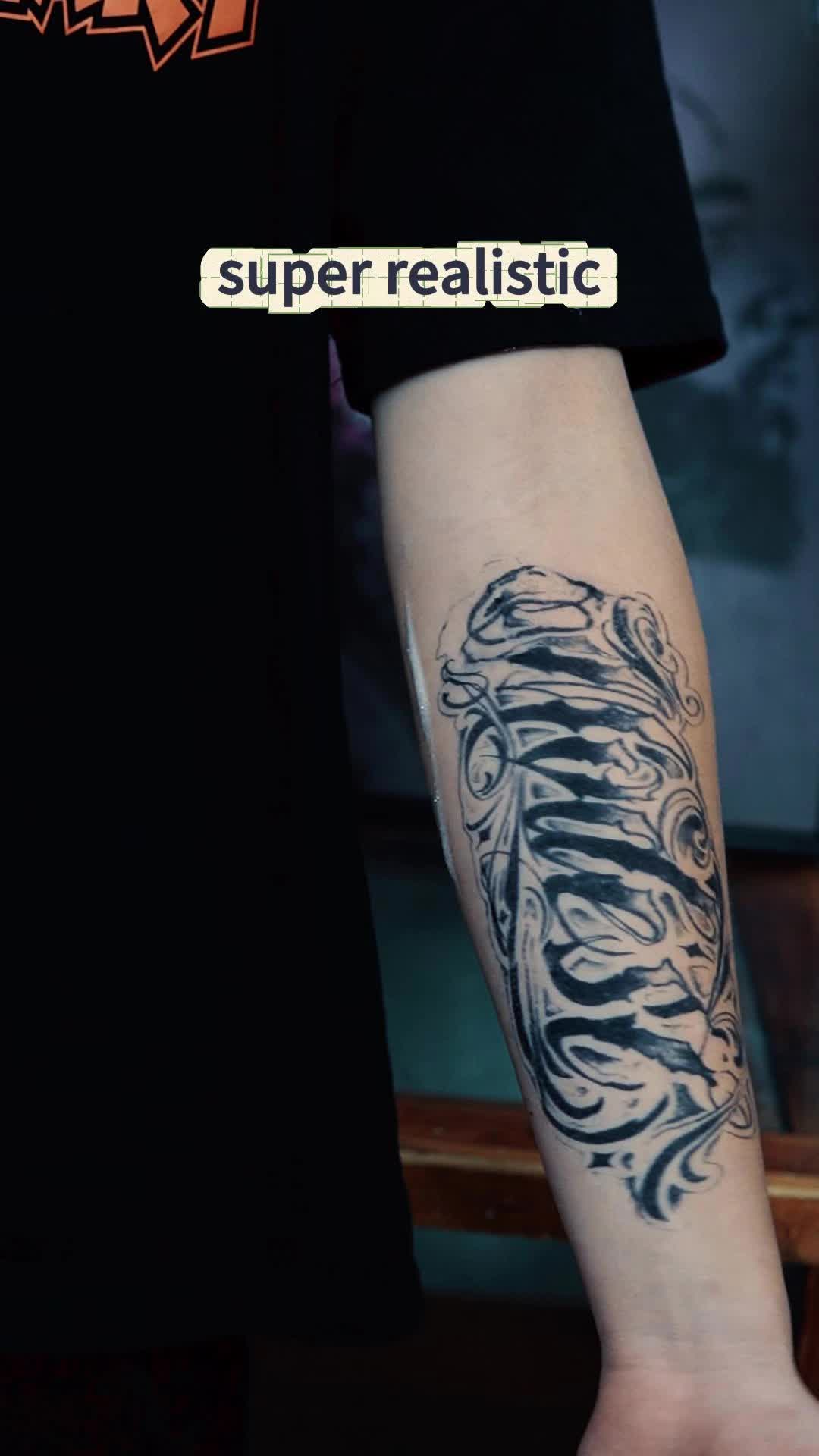 Sweat Through Workouts—Herbal Temporary Tattoos Don’t Care#temporary tattoos 