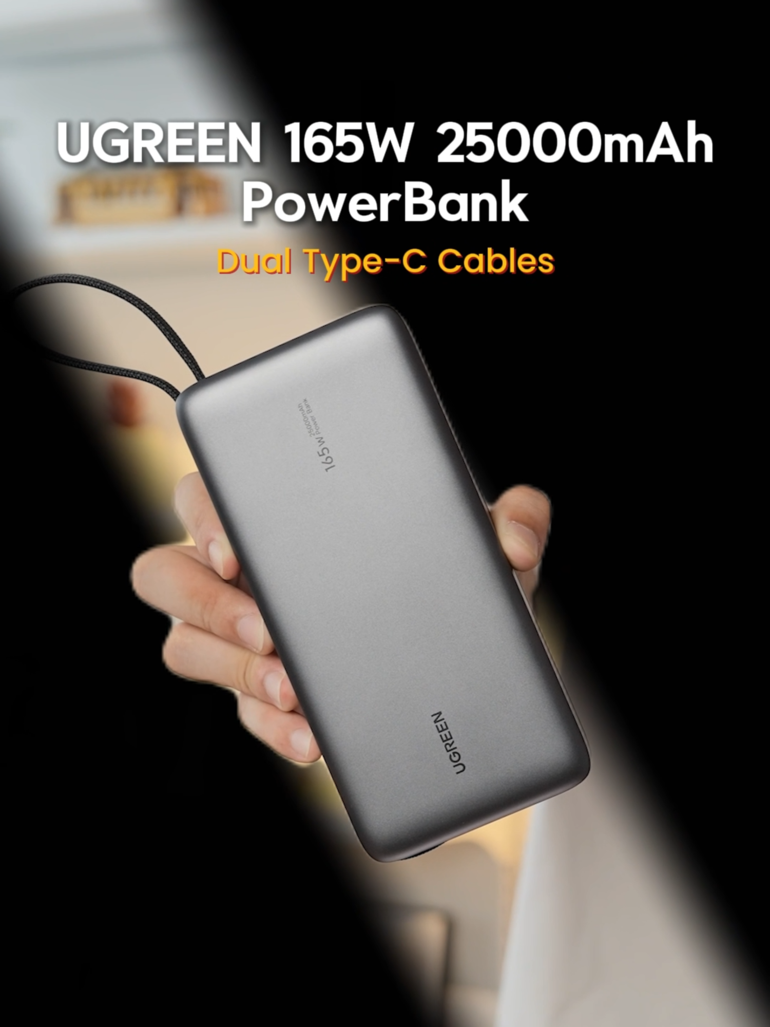 Pernahkah anda melihat bank kuasa yang boleh mengecas dengan pantas dua komputer riba serentak?#powerbank #workshop #fastcharging #ugreen #tiktokmalaysia