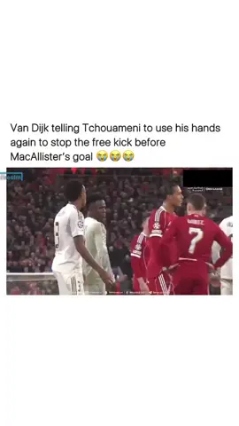 😭😹 tchouameni the best goal keeper ever😹💔 no hate tho ✌️  #football #footballtrend #fyp #championsleague #realmadridfc