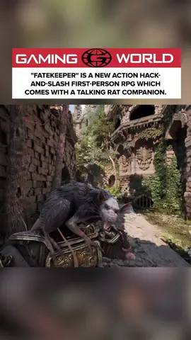 Fatekeeper is a first-person action hack-and-slash RPG where you wield ancient weapons and unravel a world torn by forgotten gods and broken destinies — all with a sarcastic, talking rat perched on your shoulder .   This sharp-tongued rodent isn’t just a companion — he’s your guide, your critic, and the only one who remembers what really happened when the gods fell .   Slash through cultists, dodge cursed relics, and make choices that rewrite fate itself — but don’t forget to listen to the rat. He’s always right.   #Fatekeeper #HackAndSlash #FirstPersonRPG #TalkingRat #ActionRPG #PCGaming #PS5 #XboxSeriesX #IndieGame #2026Release