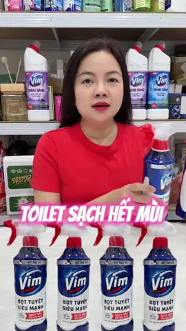 Xịt vệ sinh bồn cầu VIM bọt tuyết #vimbottuyetsieumanh #hoptaccungunilever #CleanTok #LifeHack #cleaninghack 