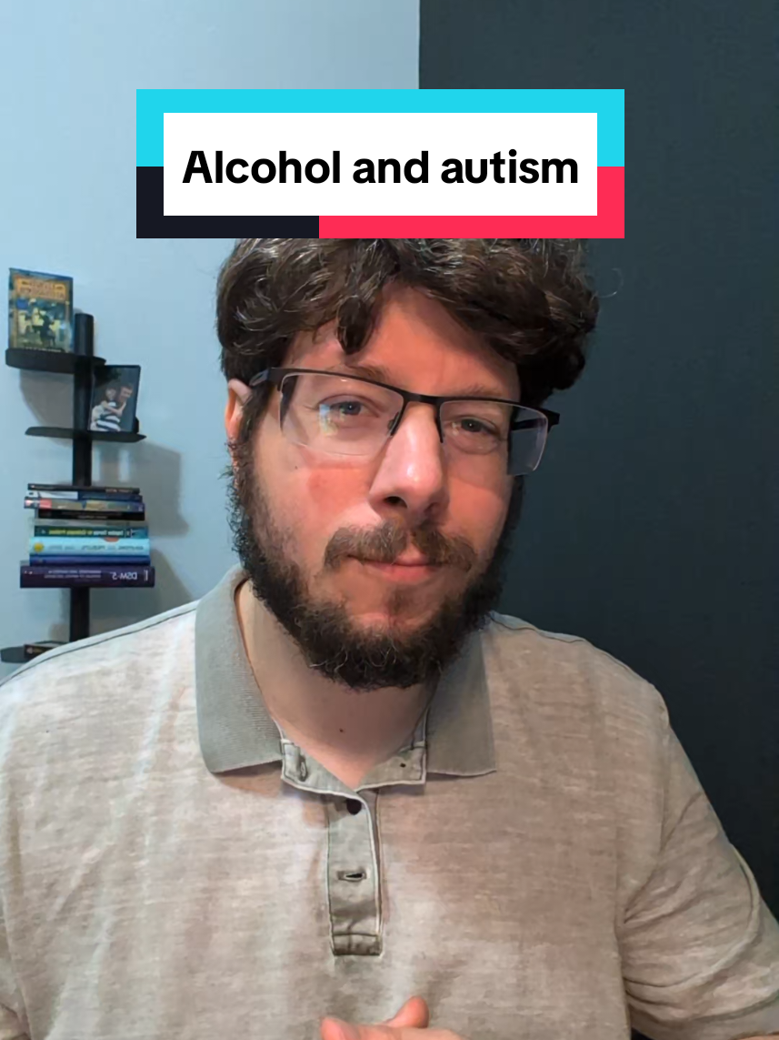 How alcohol affects autistic people - explained by an autistic psychologist #autistic #autism #neurodivergent #autistictiktok #autisticadult