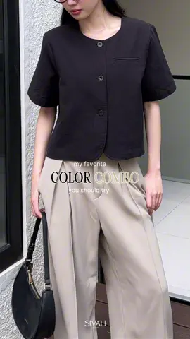 you guys should try😍 #SivaliFactory #IChooseCOZY #ootdinspo #colorcombo 