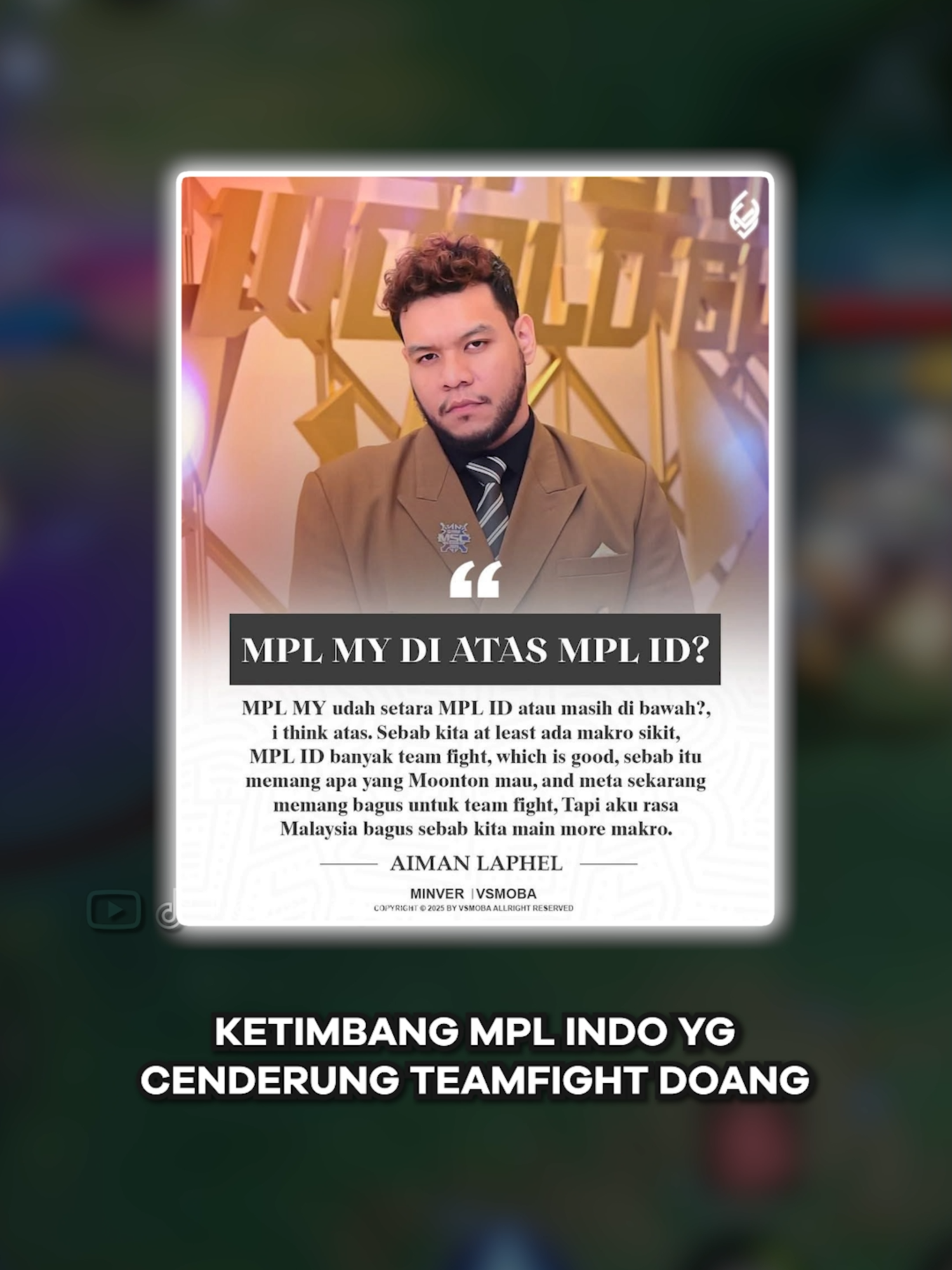 MPL Malay Diatas MPL Indo? #mlbb #mobilelegends