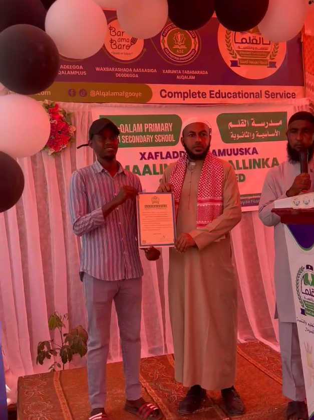 Adaa umahadsan tihin Bahda Al Qalam Foundation 🫡#somaliphotography #zeylac_photography #somaliedit #Burciido @Teacher mahad 🇺🇲🇸🇴 @Dahir Qoslaaye 