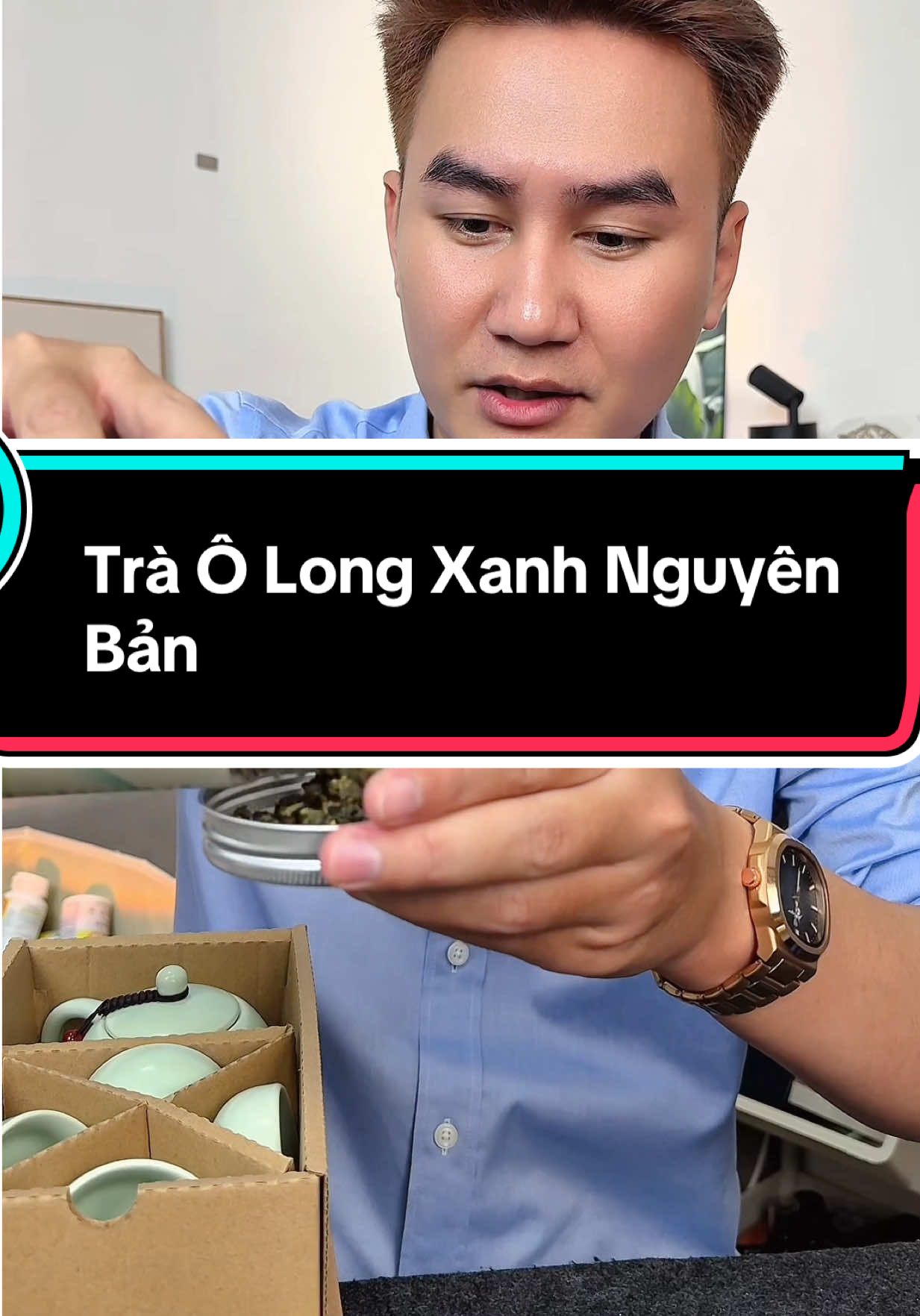 Trà ngon ấm đẹp đúng chuẩn bài luôn #traolongxanh #traolong #trangon #xuhuongtiktok 