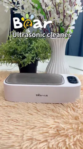 Bear ultrasonic cleaner #bear #bearphelectric #ultrasoniccleaner #checkoutnow #fypシ゚viral🖤tiktok☆♡🦋myvideo 