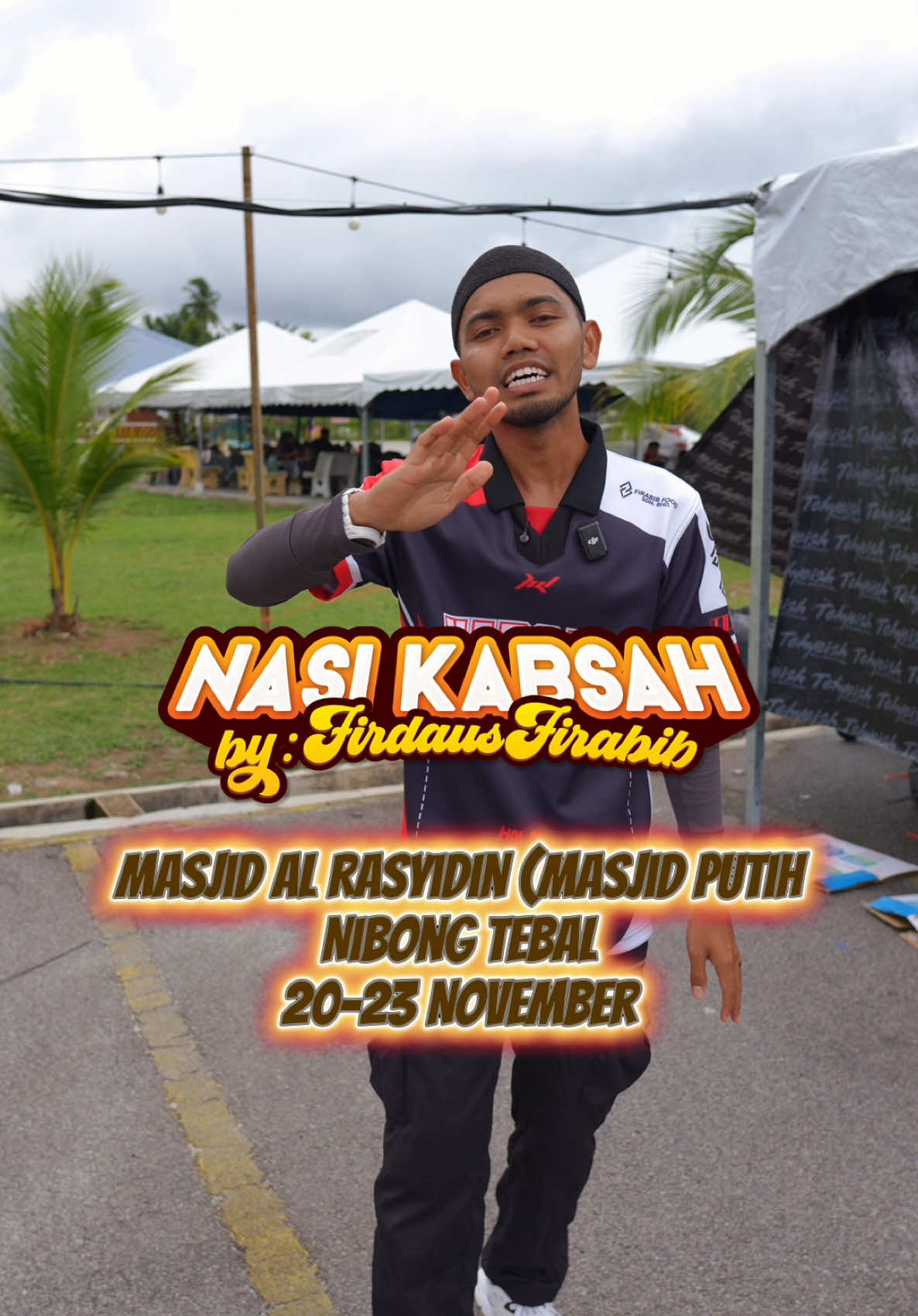 Masjid Al Rasyidin Nibong Tebal sediakan 3 biji khemah untuk hangpa makan. #bulehtaqatu #nasikabsah 