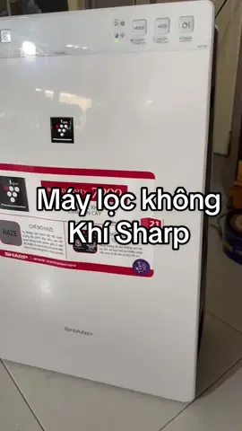 Máy lọc không khí bù ẩm Ion âm  lọc được bụi mịn viirut h5n1 lao quá là tiện lợi chân ái mẹ bỉm #maylockhongkhi #sharp #maylockhongkhisharp 