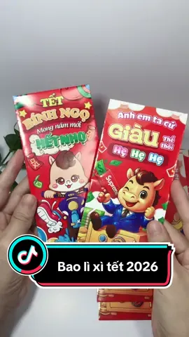 100 bao lì xì tết Bính Ngọ 2026 #baolixi #baolixitet #baolixi2026 #tet #baolixitruyenthong 