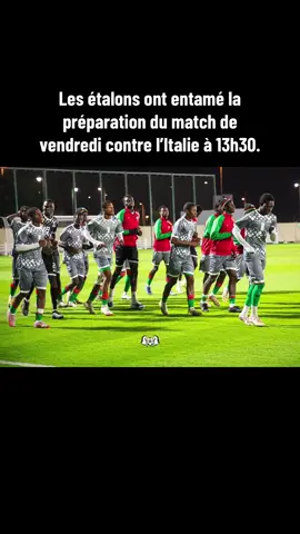 Coupe du monde U17: Les étalons ont entamé la préparation du match de vendredi contre l’Italie à 13h30. En images, l’entraînement de ce mercredi. #FasoSports
