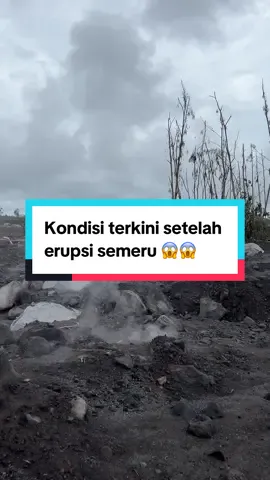 Kondisi sekitar setelah erupsi semeru..  20 november 2025  #kondisisemeruterkini #semerumeletus #erupsisemeru #semeru #lavasemeru 