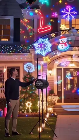 Great gift at great price! #christmasdecor #projector #tiktokshopblackfriday #tiktokshopcybermonday #viral 