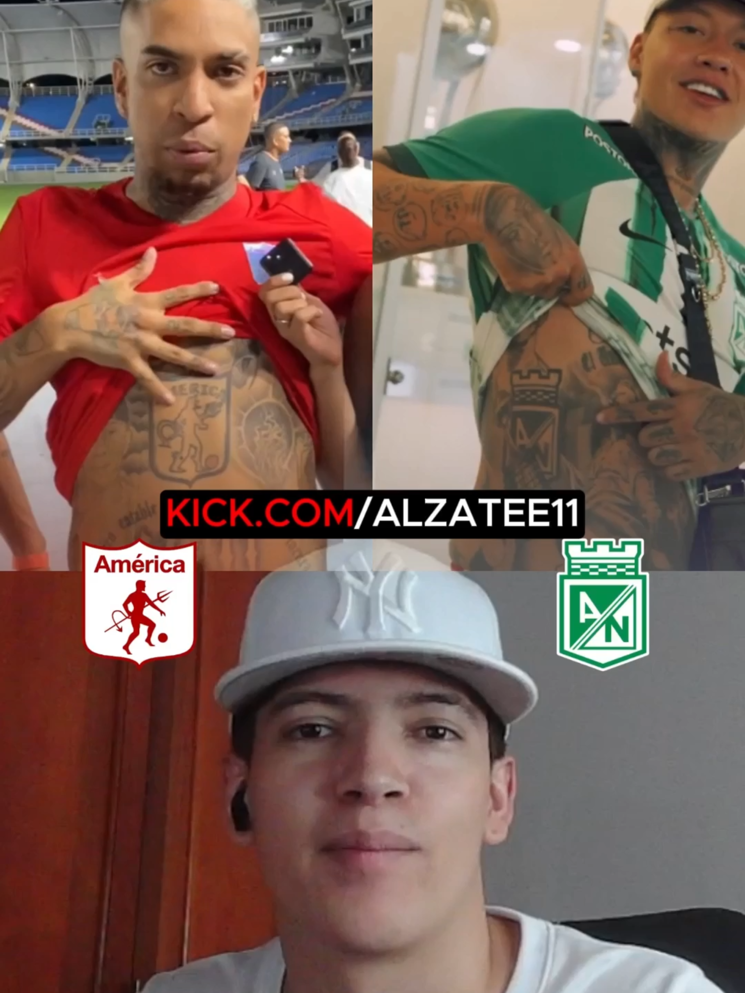 Por fin les ganamos algo. #Alzatee11 #pirlo #pirlo420 #blessd #blessdelbendito #americadecali #atleticonacional