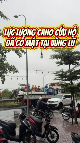 Lực lượng Cano Cứu Hộ đã có mặt tại rốn Lũ Nha Trang từ tờ mờ sáng 20/11 #lulut #lumientrung #lunhatrang #nhatrang #bdsbiennhatrang 