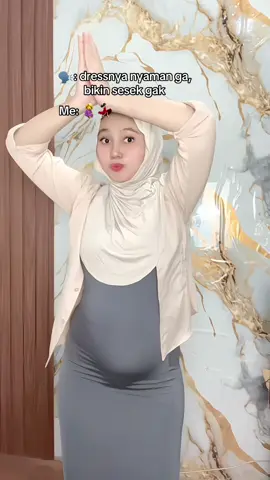 Buat jungkir-balik juga bisa😂#fyppppppppppppppppppppppp #dressbumil 