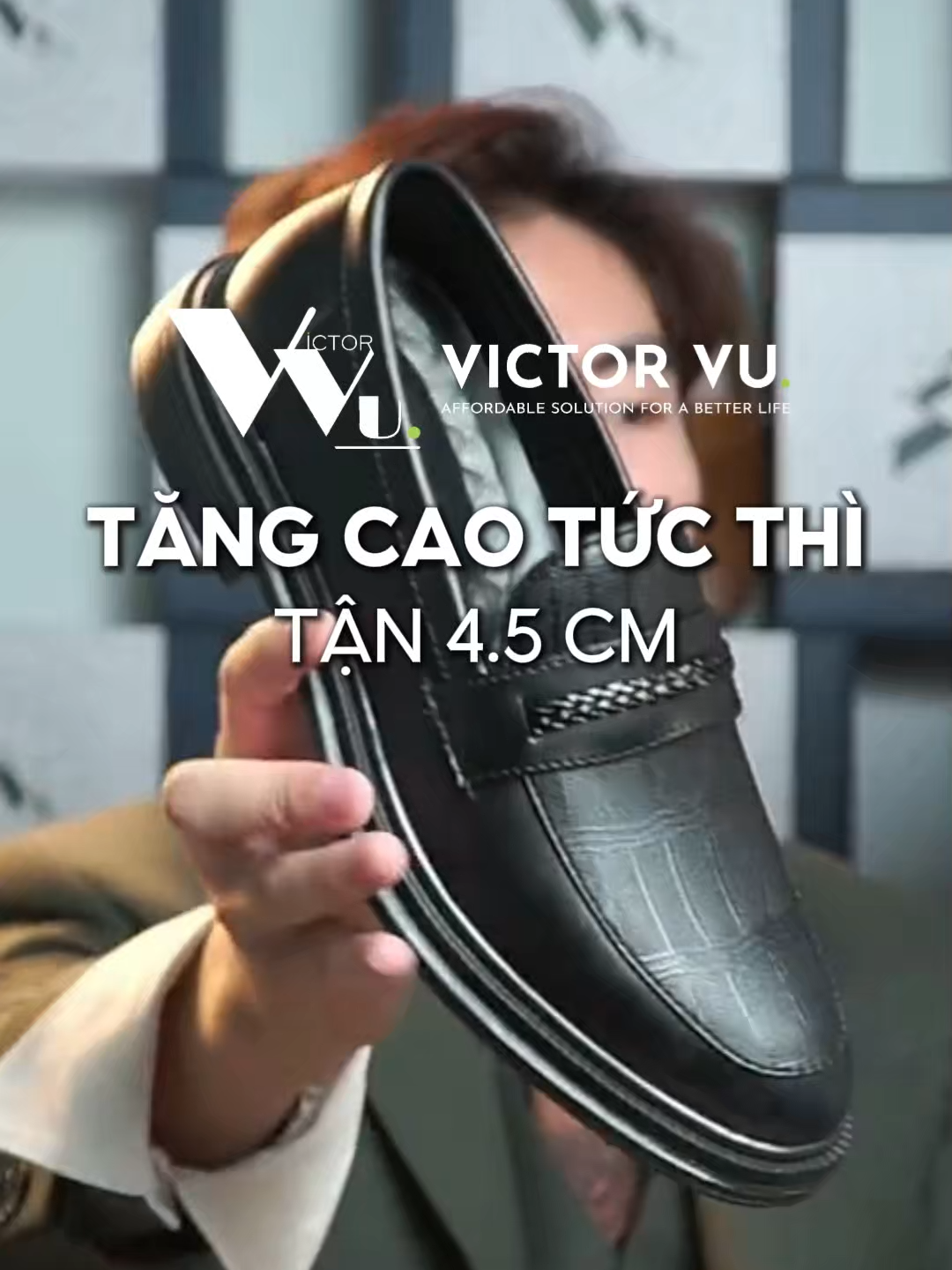 TĂNG CHIỀU CAO 4.5 CM ngay tức thì mà không cần bỏ ra quá nhiều chi phí #Victorvu #VidBoost #Giaynamdep2025 #Thu6xtra #Livestream #Quayduochonquaydep
