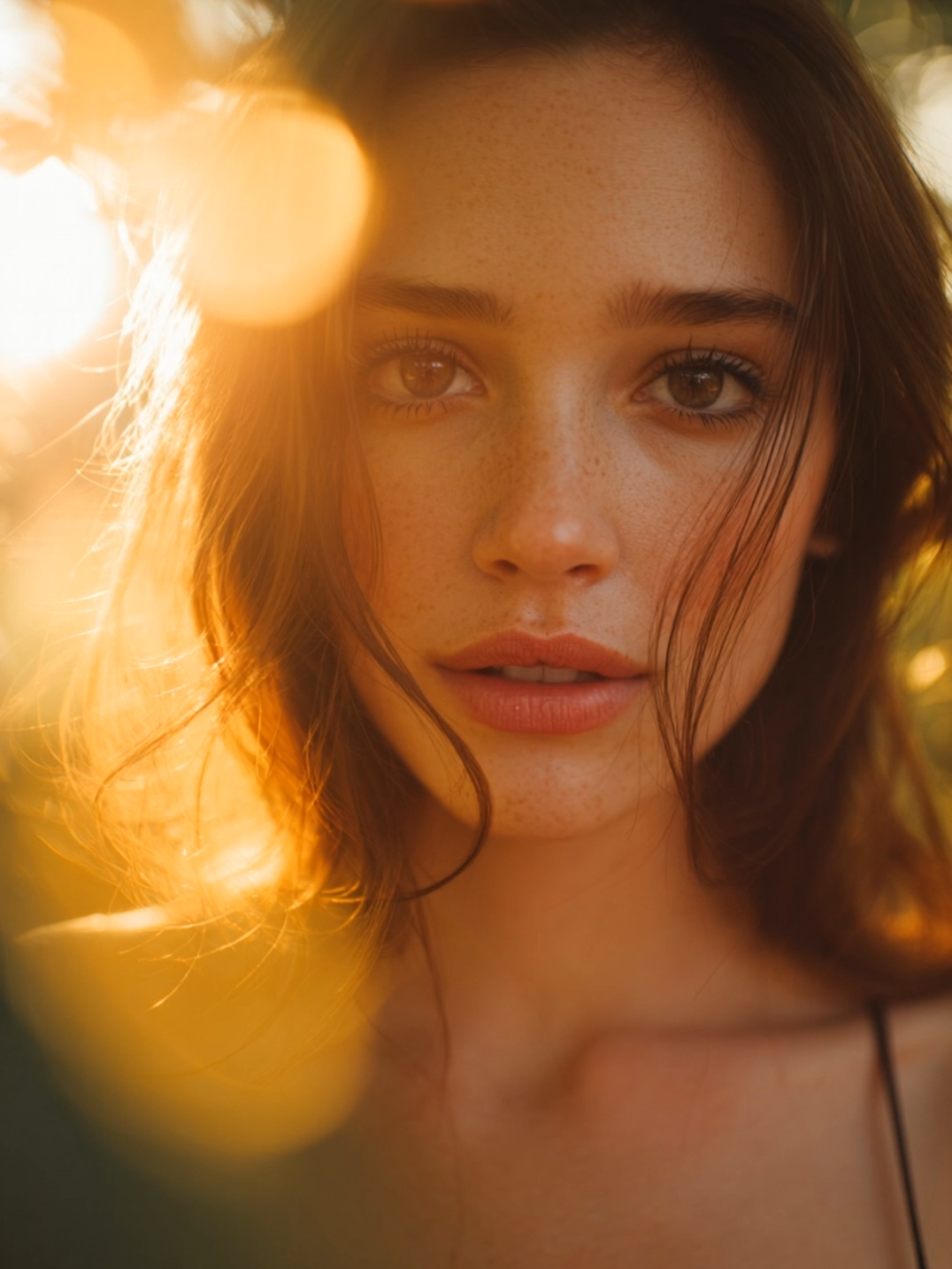 🌅 Lucy 🌅 Sunlight wraps around her like it’s choosing her first — soft, warm, and impossibly close. She lifts her eyes to the camera and the whole moment slows, glowing with that quiet smile she never forces… it just happens. #AIBikiniBabes #Lucy #Beautiful #Woman #Model #SoftSmile #LookCloser #RealMoments #Cinematic #Stillness #Luxury #Content #EyesForYou #Subtle #2025 #Happy #GoldenHour #WarmLight #NaturalGlow