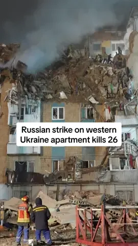 At least 26 people were killed and many were listed as missing in a Russian drone and missile attack overnight that hit apartment buildings in the western Ukrainian city of Ternopil, Ukraine's interior minister said on November 19. #Ukraine #Ternopil #Russia #Strike #Conflict