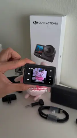 Unboxing the brand new DJI Osmo Action 6, cannot wait to bring this out for shoots. Bought it the moment it dropped, been waiting for this. #dji #osmoaction6 #unboxing #sgtiktok #techfinds