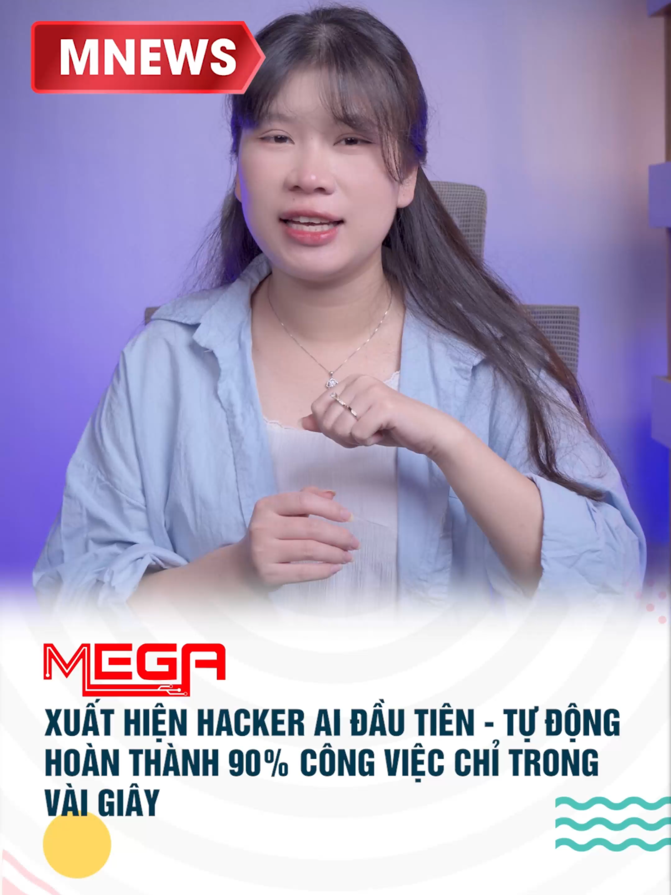 Xuất hiện Hacker AI đầu tiên - Tự động hoàn thành 90% công việc chỉ trong vài giây #hacker #hack #ai #aihack #tiktoknews #LearnOnTikTok #meganews #megatechnology