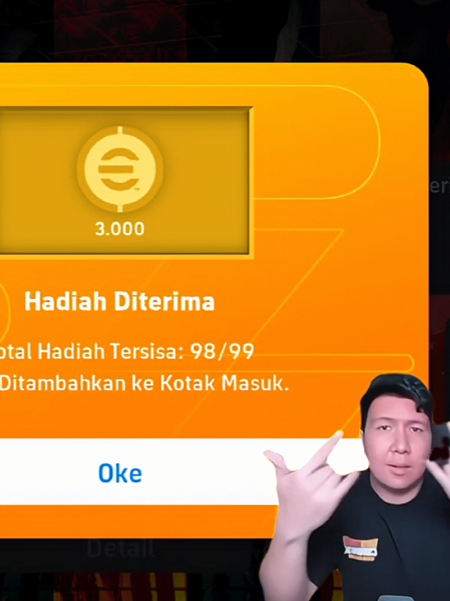 tor monitor ketua, absen yang udah dapet 3.000 koin ketua 😜🥰 #efootball #efootball2026 #efootballmobile #fypシ゚ #CapCut 