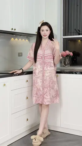 Váy ngủ in hoạ tiết sang chảnh #champhanreview #vayngu 