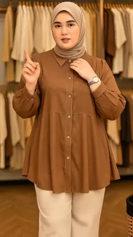 Bagian 113|✅️BELA BLOUSE  Oversize LD 130 Blus Polos Rayon Twill Premium Jumbo #blouse #atasanwanita #kemejawanita #racuntiktok #cod 
