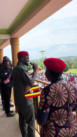 My warm greetings to the comrades of Arua city who have flooded my hotel residence this morning as we set off to Maracha and Terego. #ProtestVote2026 #PeoplePowerOurPower 