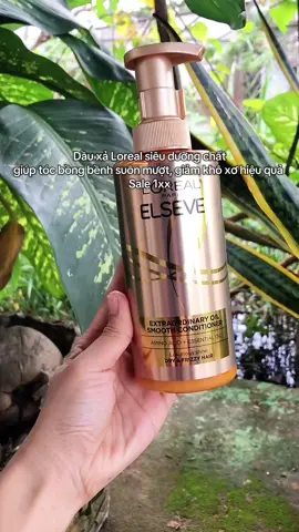Dầu xả Loreal siêu dưỡng chất, giúp tóc bồng bềnh suôn mượt, giảm khô xơ hiệu quả  #dauxa #daugoi #dauxasieuduong #dauxaloreal  