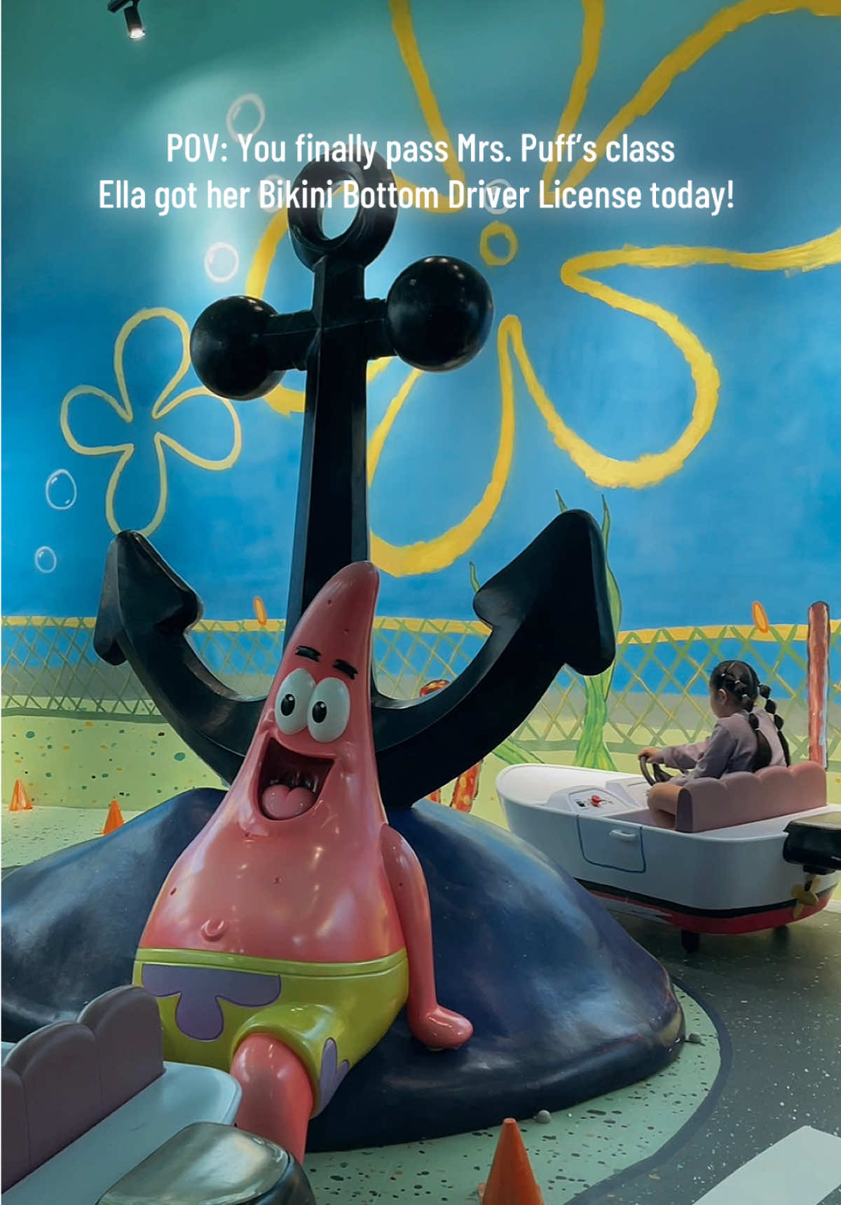 Ella said: “Move over SpongeBob, I’m the new driver in town!” 🤣 📍 Nickelodeon Playtime, Senayan Park 📅 Open for Public: 28 November 🎟️ Presale tickets: via website Nickelodeon Playtime & Blibli (disc. up to 30%) #NickelodeonPlaytime #NickPlaytimeSPARK #NickPlaytimeOpening #MainBarengNick  