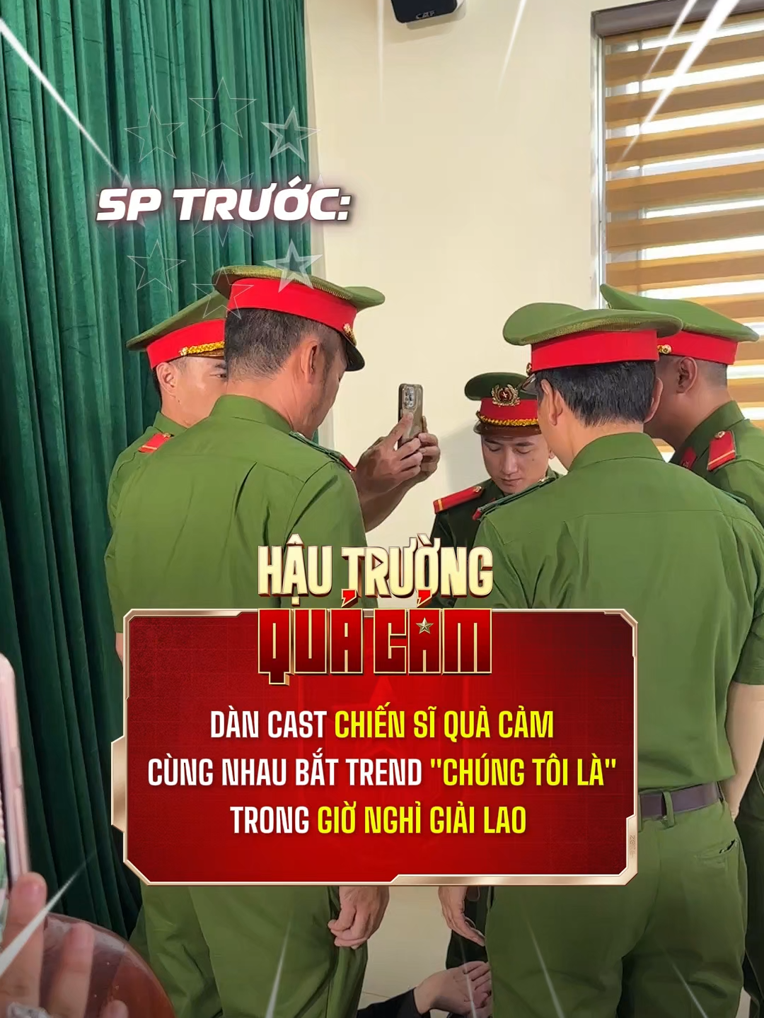 HẬU TRƯỜNG QUẢ CẢM TẬP 48| Hậu trường đồng chí Lâm rủ đồng đội đu trend #ChienSiQuaCam #BoCongan #Zeit #TikTokGiaiTri #hanhtrinhquacam #TikTokMiniSeries #TikTokExclusiveSeries #hautruongquacam #leduongbaolam