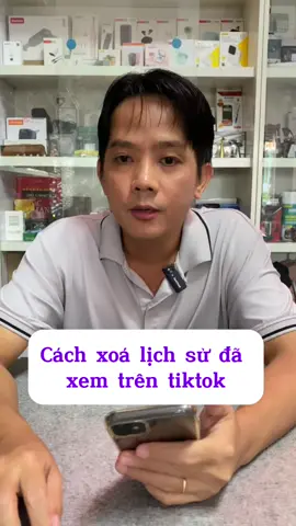 Cách xoá lịch sử đã xem trên tiktok #LearnOnTikTok #onganbinhtan 