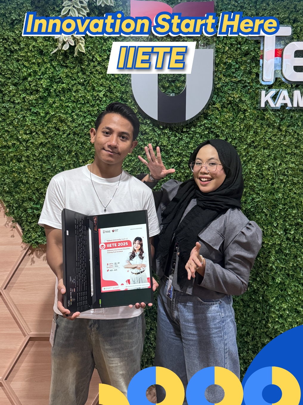 Innovation start here!!!🤫 See you at our booth at Jatim Expo gengs!😉🤩 #iiete2025 #jatimexpo  #sby #TelkomUniversitySurabaya #smb 