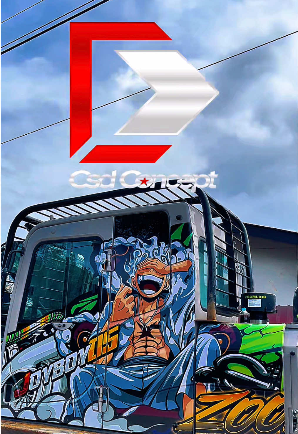 Masih lanjut proses unit kedua… Sedikit terkendala hujan… #creative1112 #excavator #liverydesign #decalcustome #stikersawahlunto 