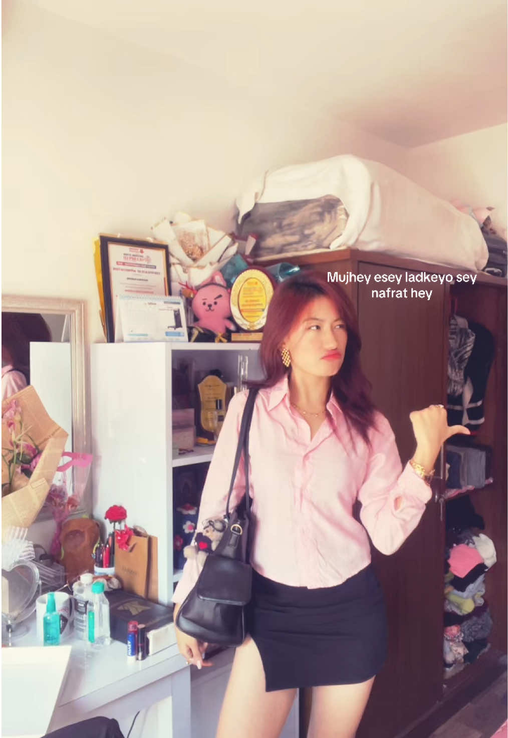 We can’t be friends girly✋😔 (Step up!! Tips needed vaney again baru baddies🥰) #fyp #OOTD #fit #baddie 