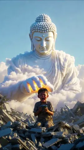 Meet with buddha, you will be happy, healthy and rich #สัจธรรม #พุทธศาสนา #shorts #buddha #bless #Ai #girls #karma #safety #fyp #story 