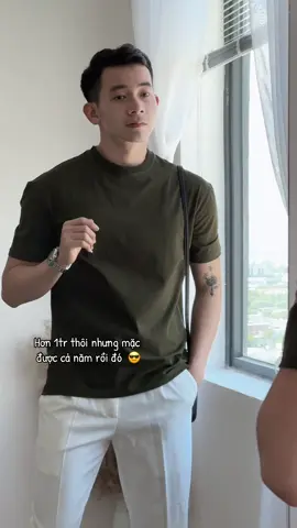 Rẻ đẹp mà còn bền #thoitrangnam #aothun #aothunnam #truongshy 