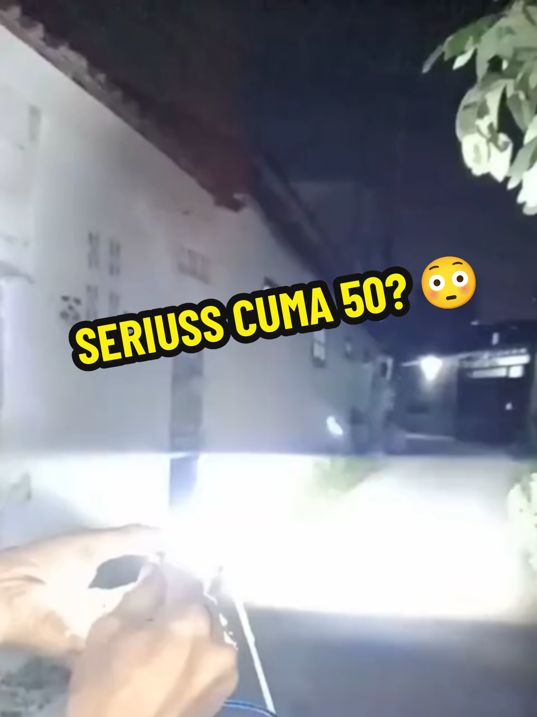 Nih yang kepingin terang tapi gak mau mahal 😎 #lampuledmotor #lampumotorsuperterang #lampumotor #aksesorismotor #variasimotor 