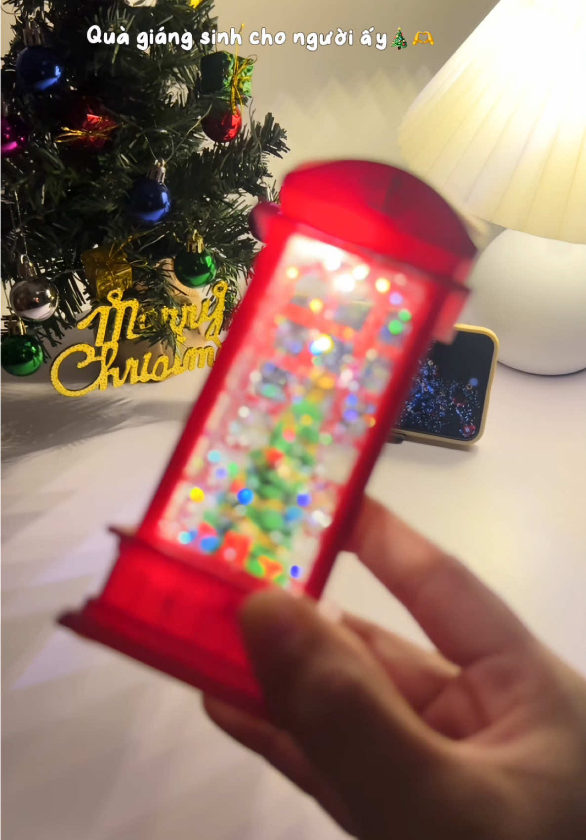 Quà noel gì chưa ?!#decor #quagiangsinh #denphale #denphalenoel #viral 