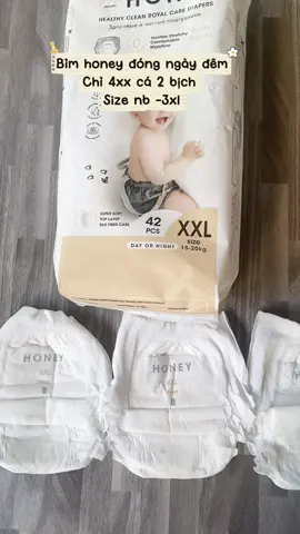 Bỉm honey #bimchobe #bimhoney #bimhoneypremium #bimhoneychinhhang #xuhuong 