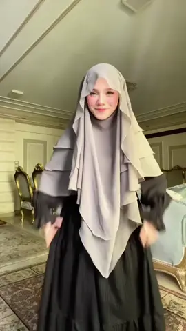 الخمار التندا 🦋🌸 #خمار_فرنسي #muslim_clothes #ملابس_محجبات #حجابشرعي #hijabstyle 