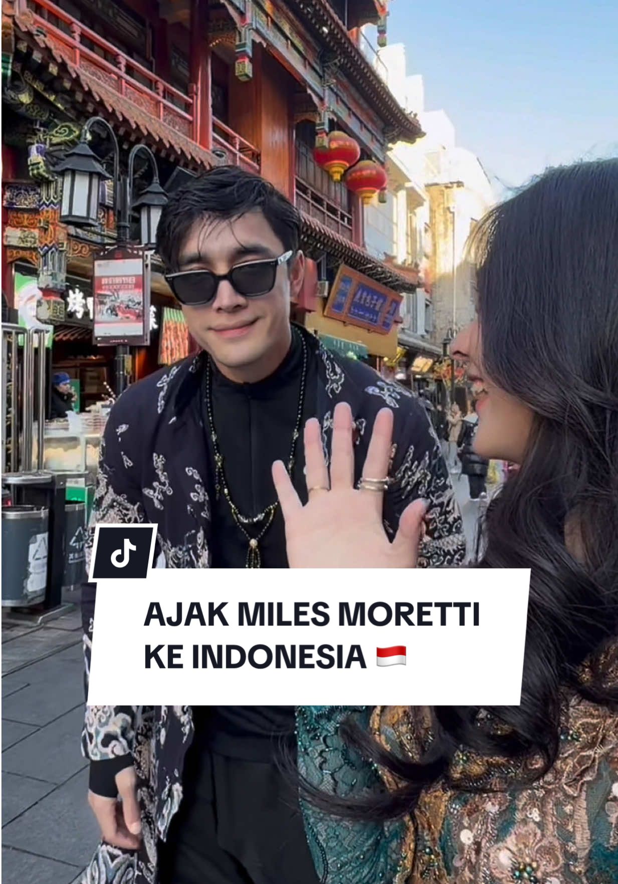 Ajak Miles ke Indonesia🇮🇩 lagi yuk! Tag orangnyaa @halfbloodprince #fyp #milesmoretti #darasarasvati #peoplesreactions 