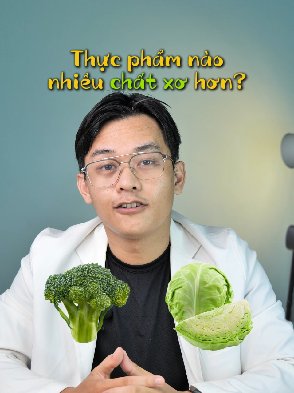 Thực phẩm nào nhiều chất xơ hơn trên 100g? #chatxo #taobon #suckhoe #sosanh #thucphamantoan 