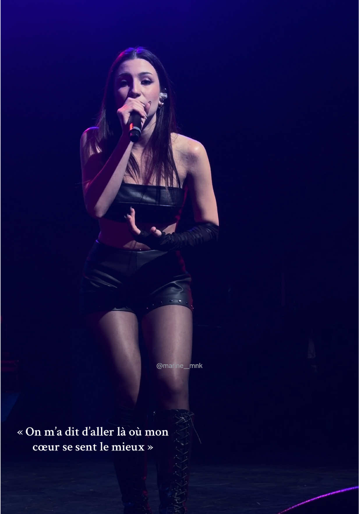 Et j’ai été voir @Lenie ✨ Maritima Live - Velaux ❤️ #lenie #maritimalive #atescotes #lumiere #lenievacher 