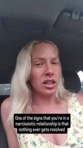 One of the ways you know you're in a narcissistic relationship is that nothing ever gets resolved... #narcissisticrelationship #narcissisticrelationship #narcissisticabuse #narcissist #narcissism 