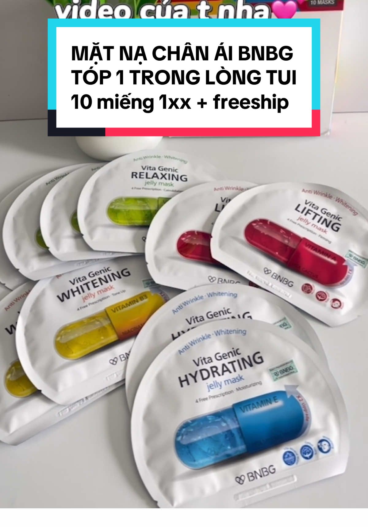 Trả lời @nguyenvyoanh17891  Mặt nạ BNBG chân ái tóp 1 trong lòng tui, đắp là chỉ có mờ ê mê thui 🥰☺️ #matnaduongda #bnbg #jellymask #vitagenic #xuhuong @Huỳnh Thanh Thuý 77  @Huỳnh Thanh Thuý 77  @Huỳnh Thanh Thuý 77 