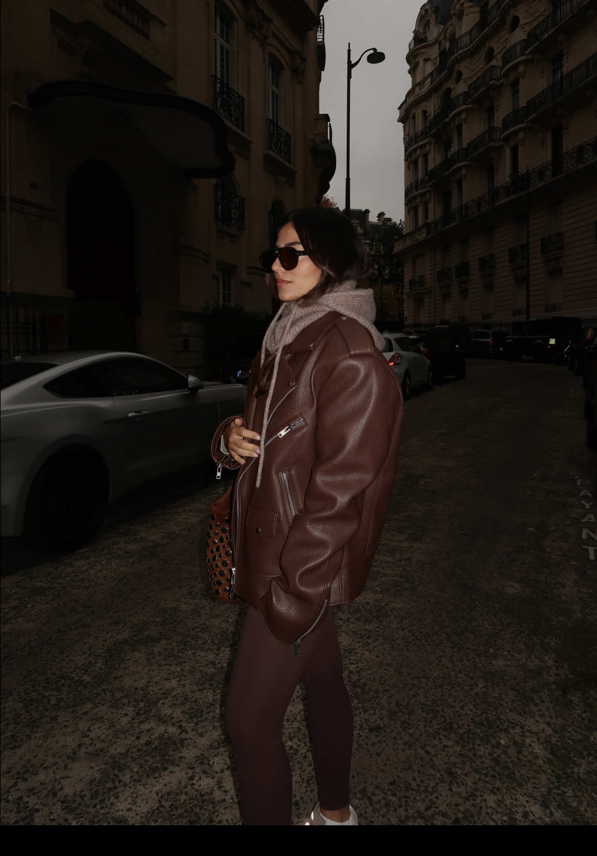 On s’habille ensemble 🤎 (la tenue qui m’a valu un repost par The Frankie Shop 🙂‍↔️) #onshabilleensemble #OOTD #outfit #inspi 